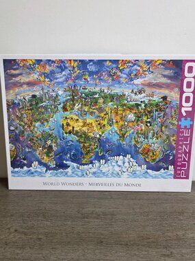 NEW - World Wonders - 1000 Piece Jigsaw Puzzle by Eurographics